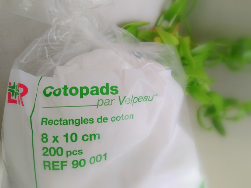 COTOPADS Coton démaq rectangle Sach/200
