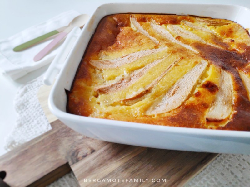 Clafoutis Aux Poires A La Floraline Bergamote Family