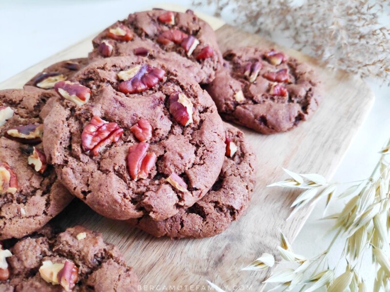 Cookies Cacao Et Noix De Pécan - Bergamote & Family